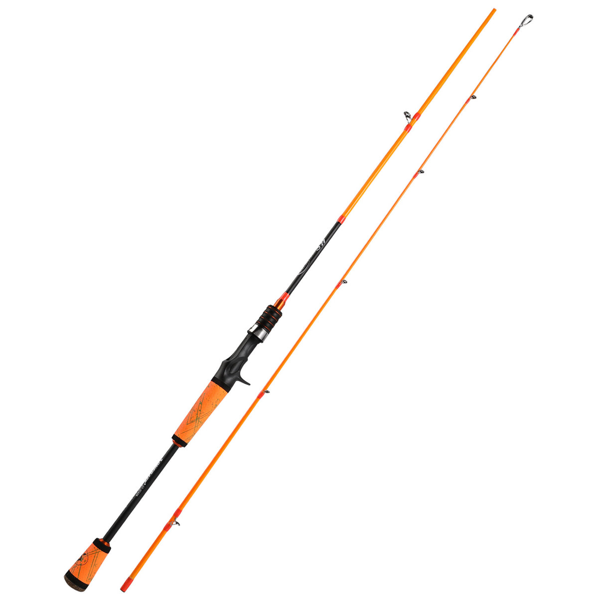 One Bass Fishing Rod and Reel Combo, Baitcasting Combo with