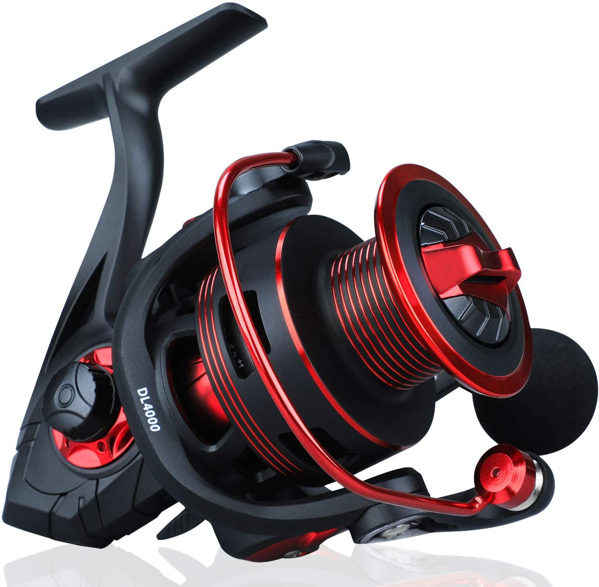 Bass Fishing Reels with Fish Bite Alarm Sound Max Drag 22lb Spinning Reel  Left Right Interchangeable for Saltwater Freshwater