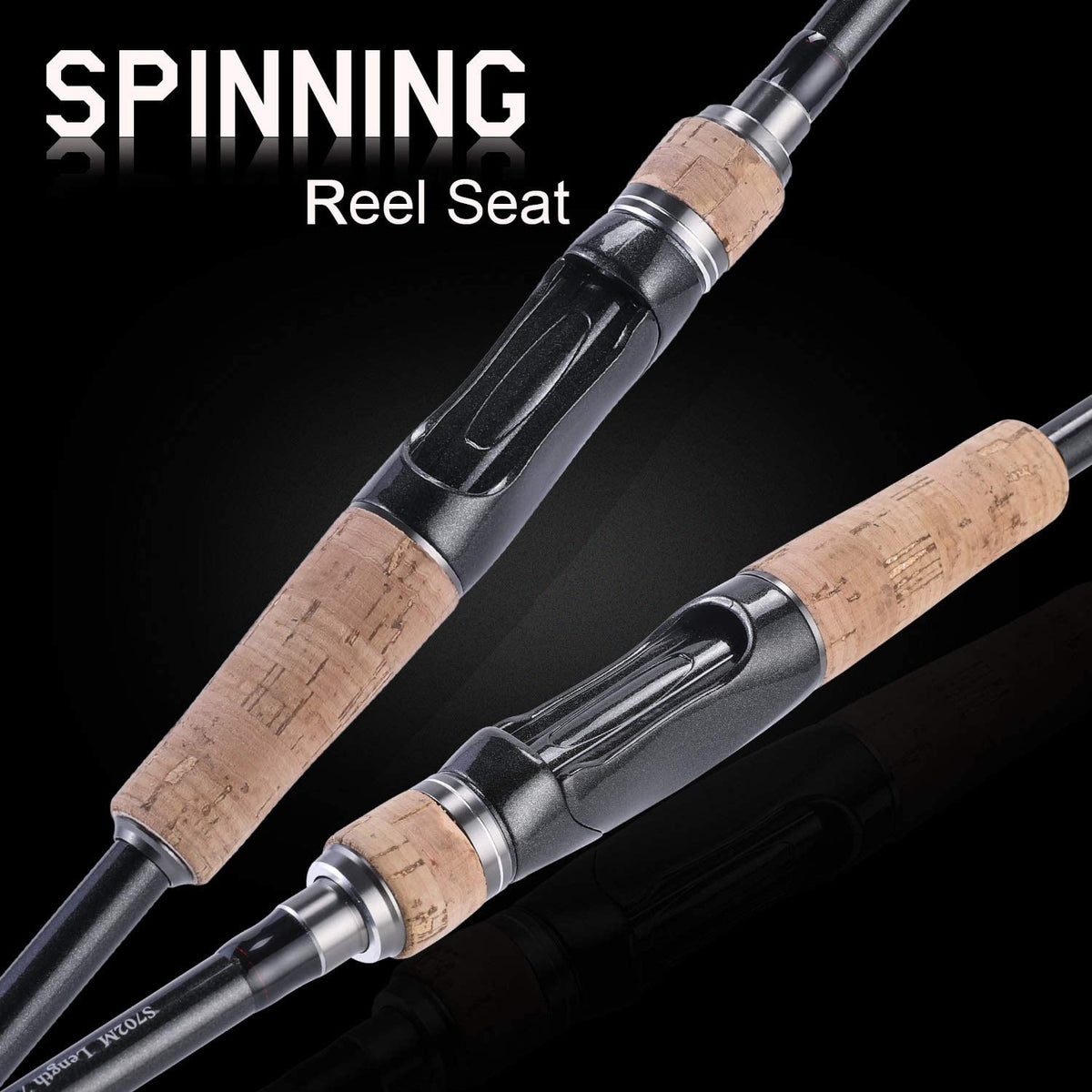 Tailored Tackle Tailored Tackle Bass Fishing Rod and Reel Baitcasting Combo  7 Ft Medium Heavy 2-Piece Baitcasting Rod 7 Ball Bearings 6.3:1 Gear Ratio Right  Handed Baitcaster Reel Fishing Pole : 