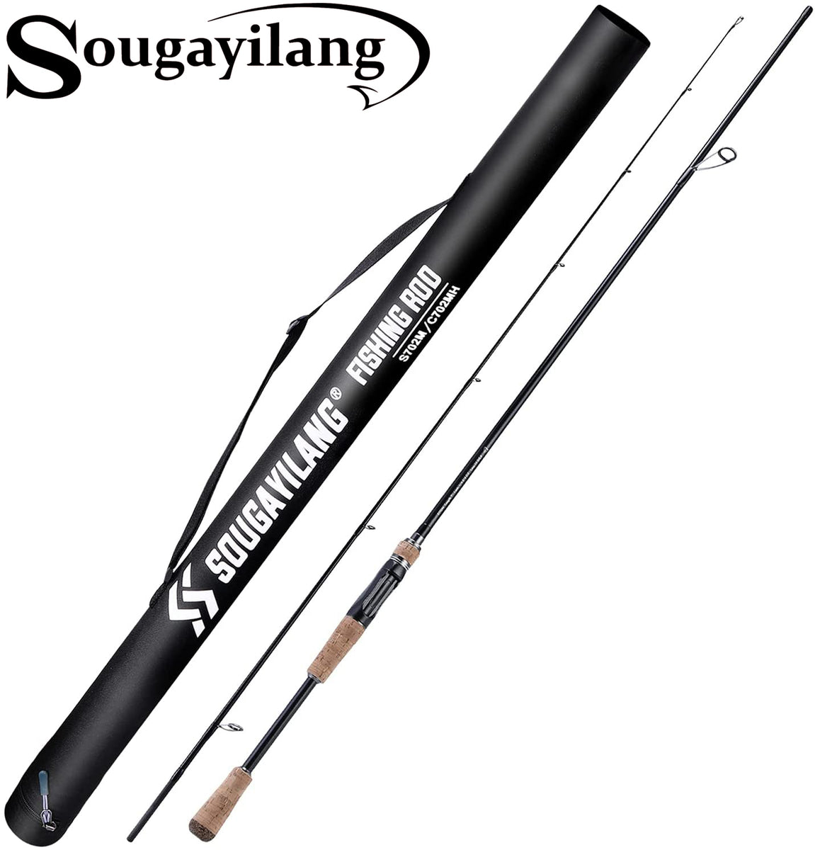 Sougayilang Fishing Rod and Reel Combo, Medium Heavy Fishing Pole