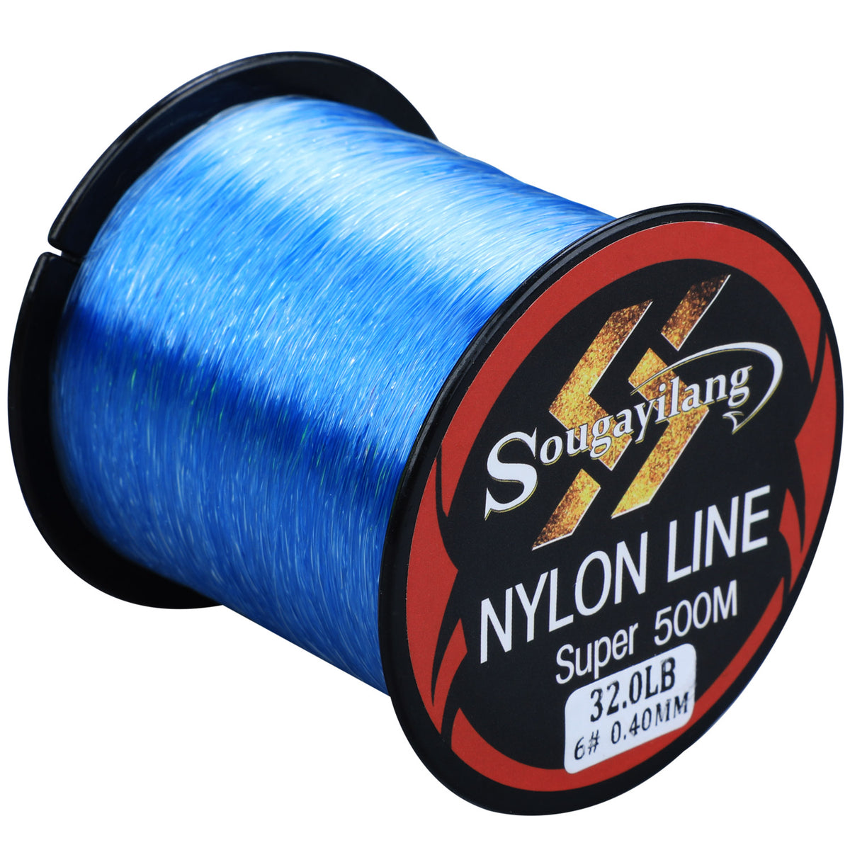 2600M/6500M Nylon fishing line blue 13.7LB/23.1LB Monofilament