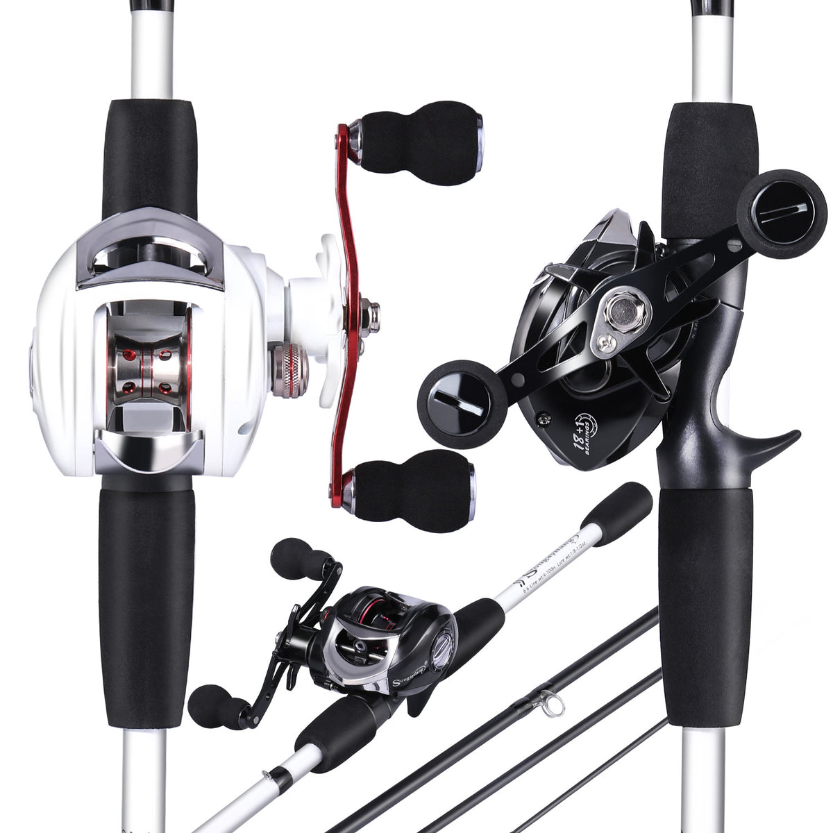 Ultralight Casting Rod Combo Travel Fishing Set Pesca Baitcaster