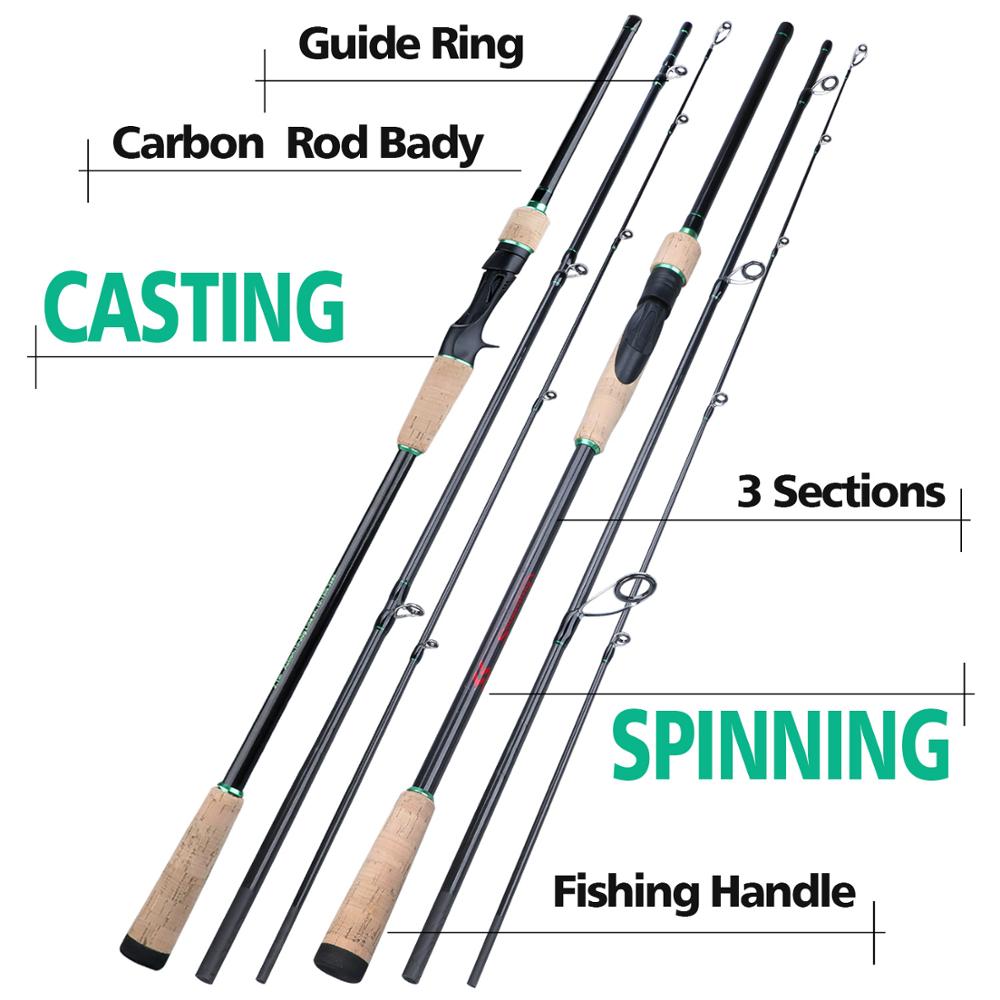 Cheap Fishing Rod Spinning Rod Casting Rod Portable Ultralight