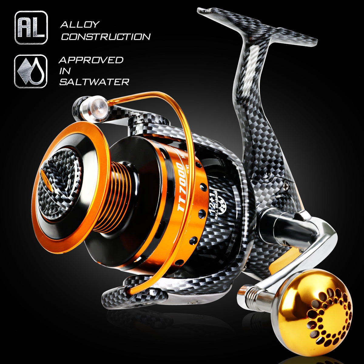 Spinning Reels For Freshwater Fishing, 1000