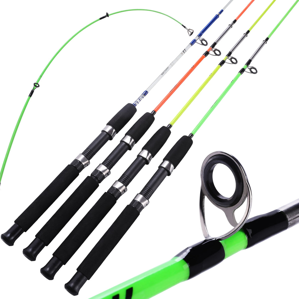 Sougayilang 1.8M Spinning Fishing Rod and Reel Set EVA Handle