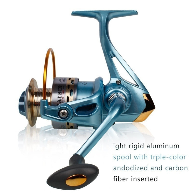 Sougayilang Spinning Fishing Reel High Speed 5.5:1 Super Light Fishin
