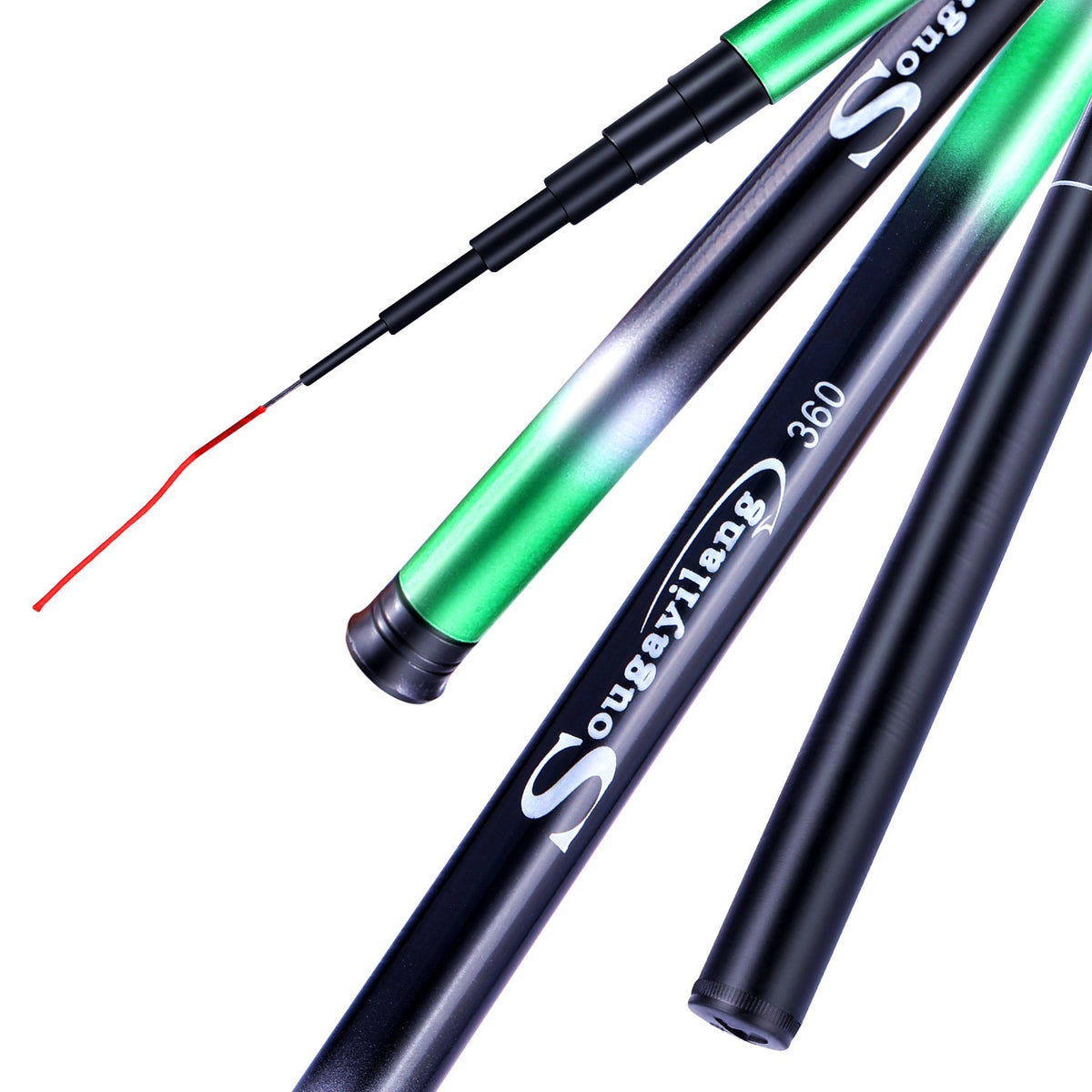 Sougayilang Telescopic Fishing Rod 1.8-2.7m Carbon Fiber 6-9