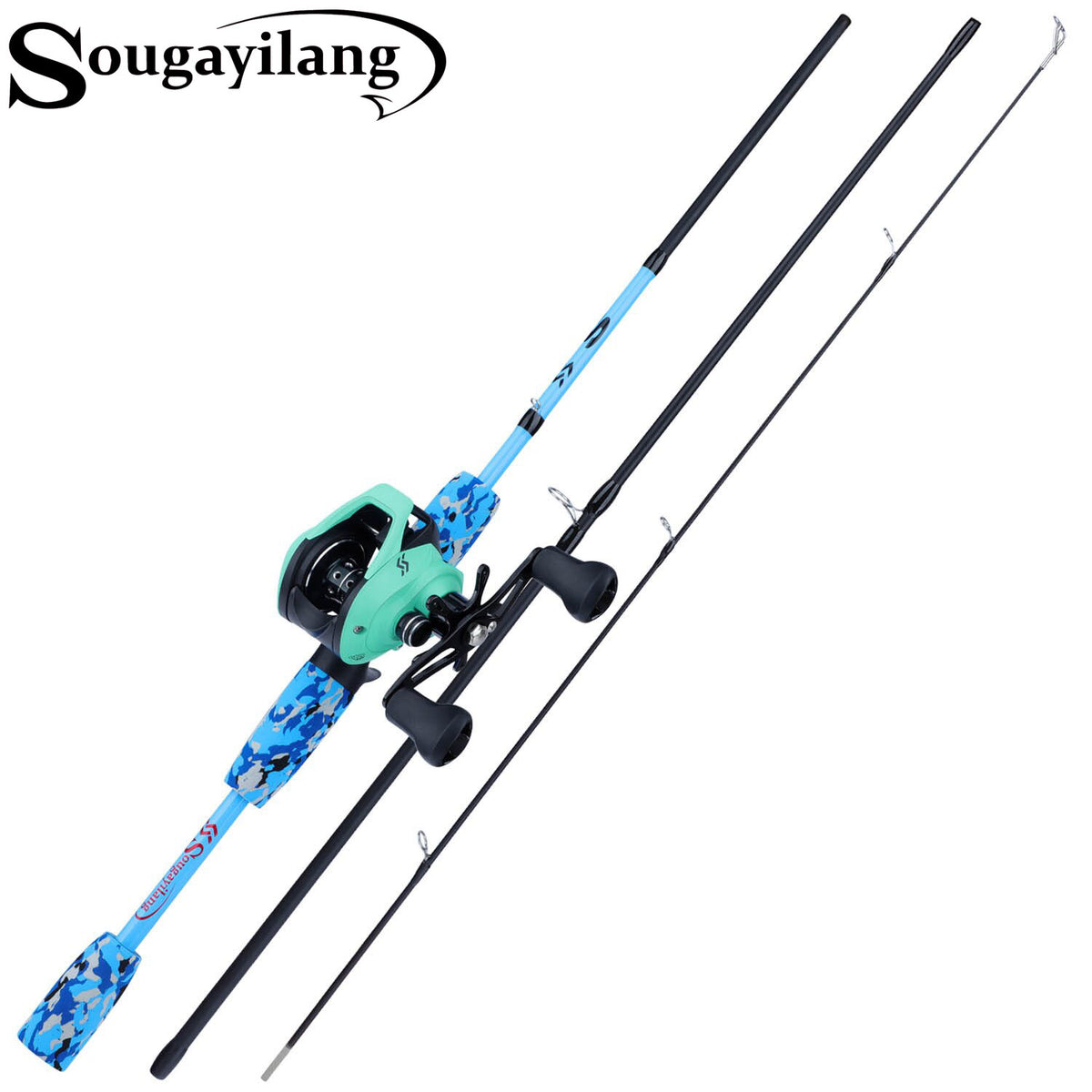 Sougayilang Fishing Rod Gimbal Set Portable 5 Sections Rod, 12LB Max Drag  Baitcasting Reel, Carp With Bag 231030 From Ren06, $39.56