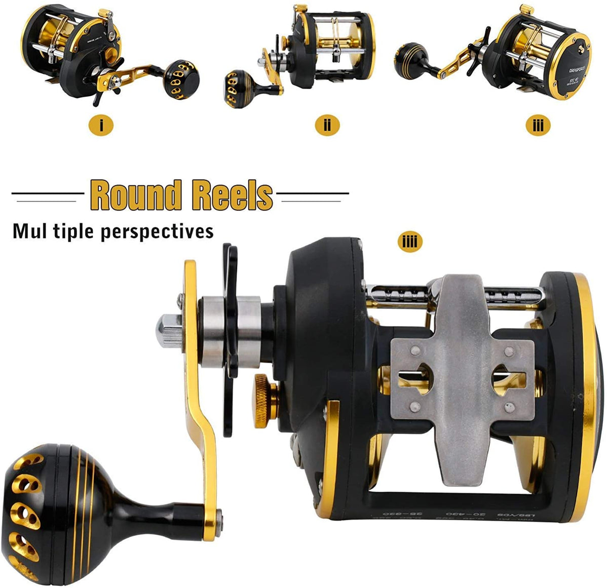  Burning Shark Fishing Reels- 12+1 BB, Light and Smooth Spinning  Reels, Powerful Carbon Fiber Drag, Saltwater and Freshwater Fishing-TT1000  : Sports & Outdoors