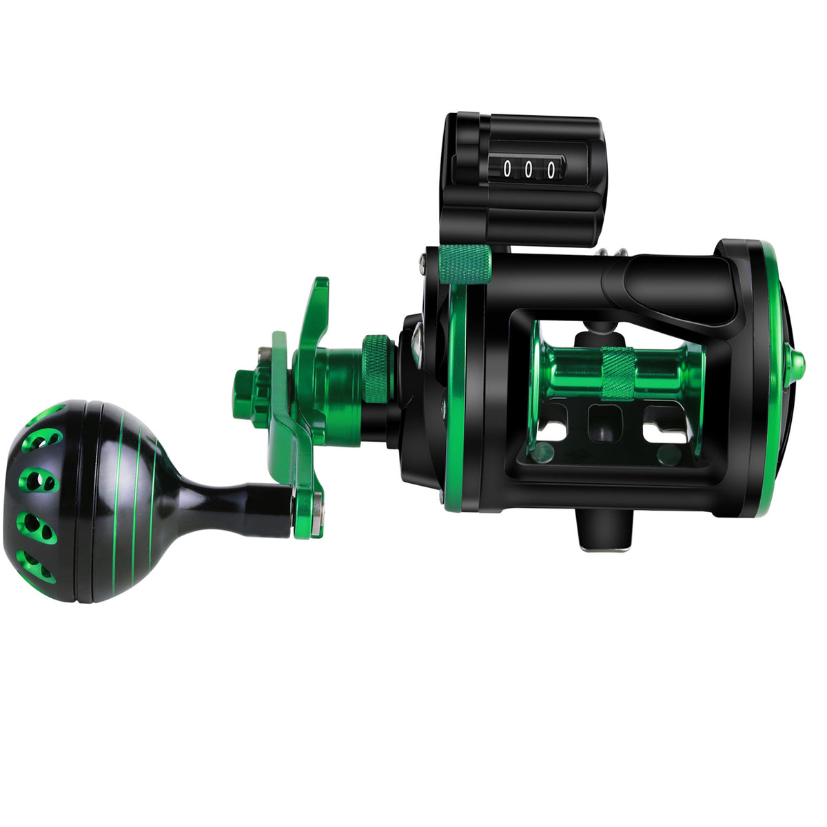 Sougayilang Line Counter Trolling Reel Conventional Level Wind Fishin
