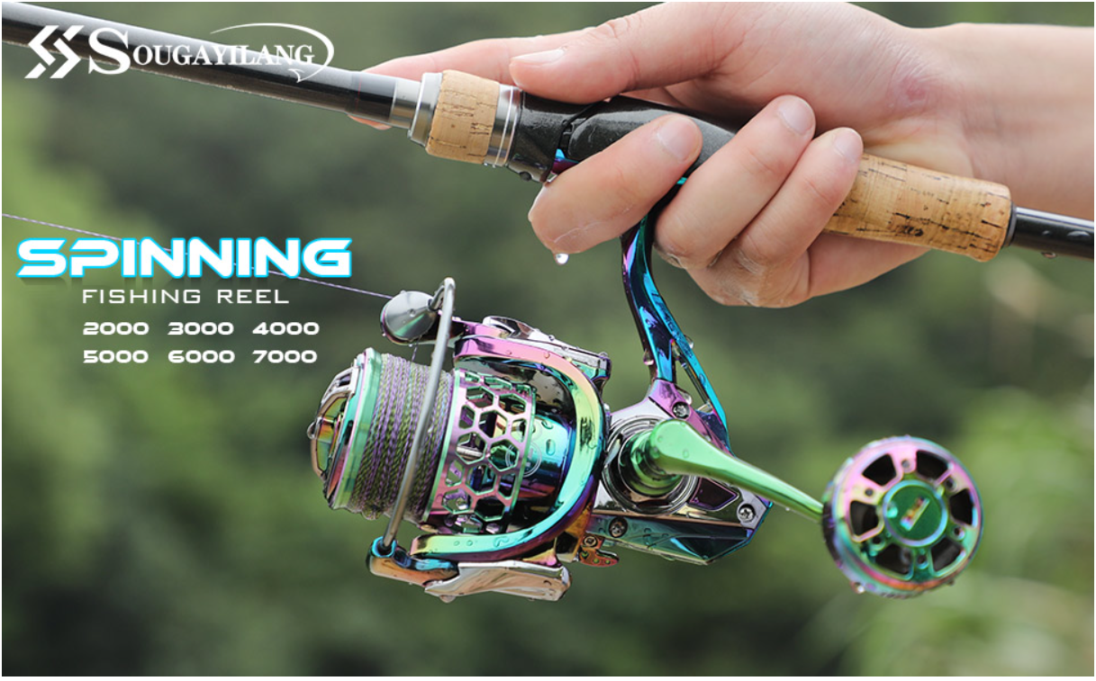 Light High Quality Spinning Powerful Fishing Reel 3000 4000 5000