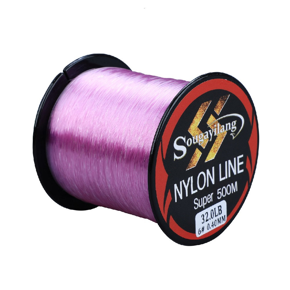 500m Invisible Spotted Fishing Line Monofilament Nylon 3D Bionic Speckle  Line With Fluorocarbon Coating Ideal For Steel Braided Fishing Line Fishing  Equipment 230403 From Nian07, $10.6