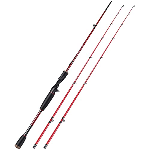 Sougayilang Fishing Rods Graphite Lightweight Ultra Light Trout Rods 2 Pi