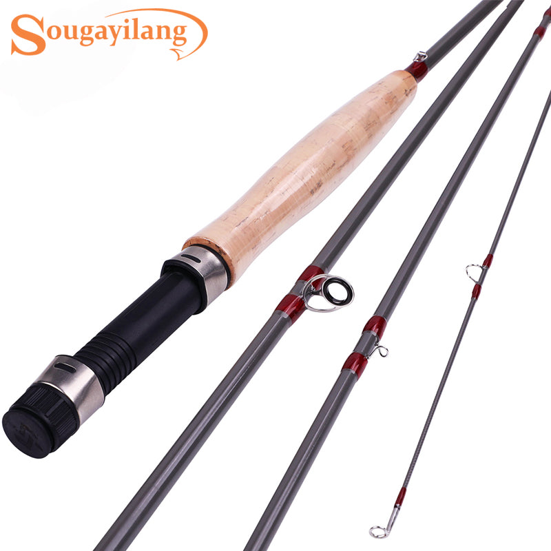 2.7M Portable 4 Section Fly Fishing Pole