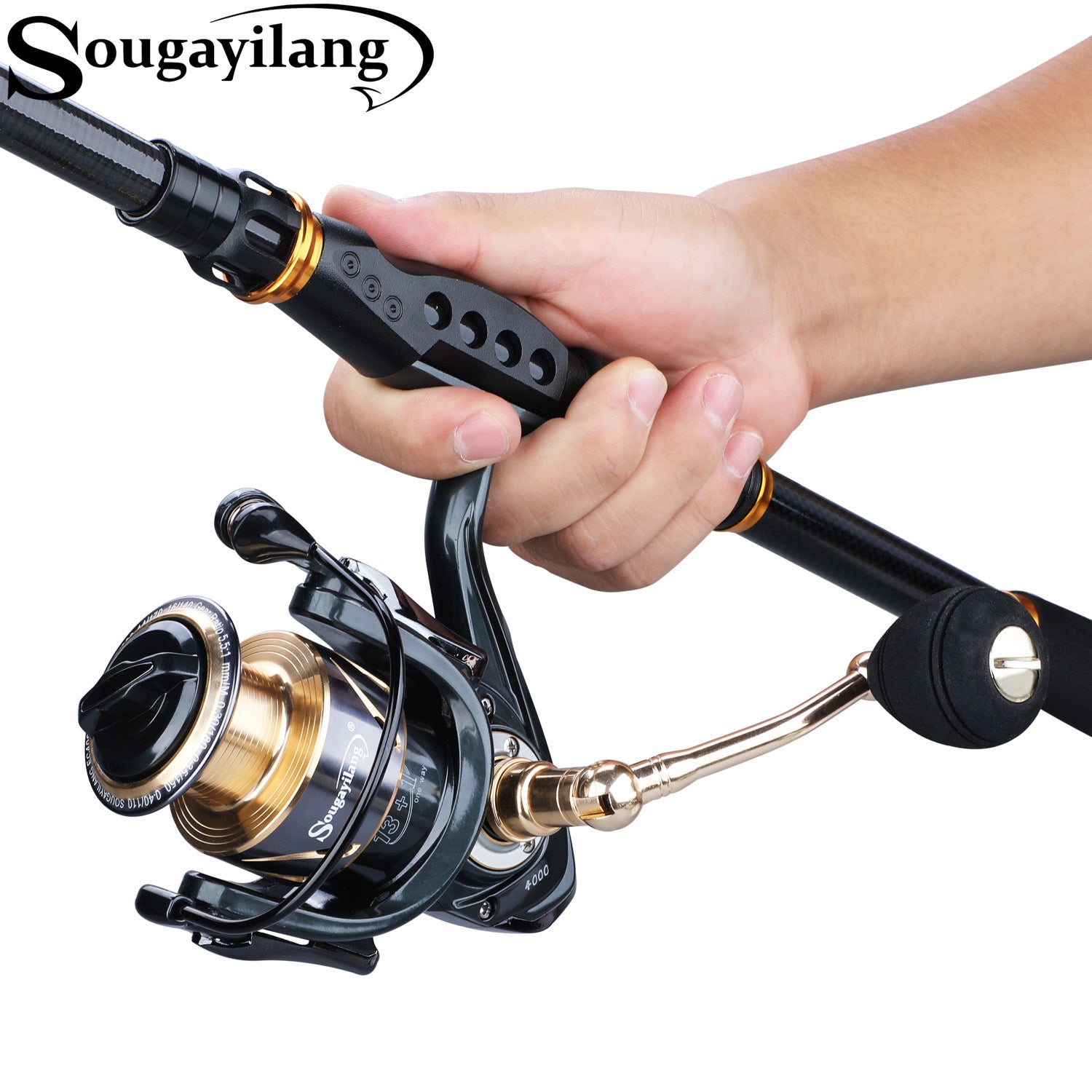 Spinning Fishing Reel 2000-7000 Max Drag 8kg Gear Ratio 5.1:1 Lure Spinning  Reel Fishing Tackle Supplies 